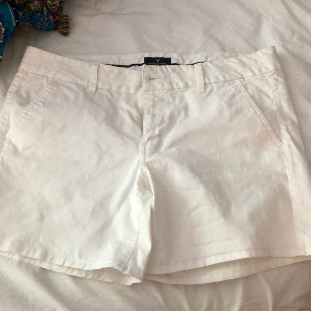 White AE shorts